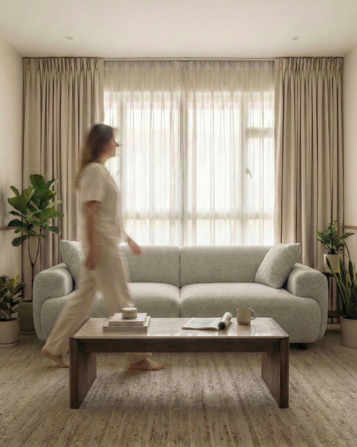 Grabb 4-Seater Fabric Sofa (Set)