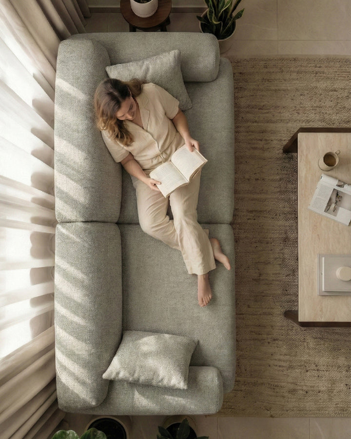 Grabb 4-Seater Fabric Sofa (Set)