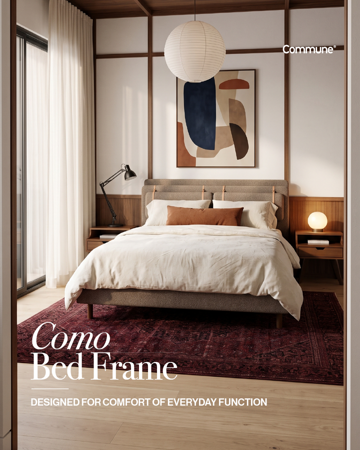 Como Bed Frame - No Storage Headboard