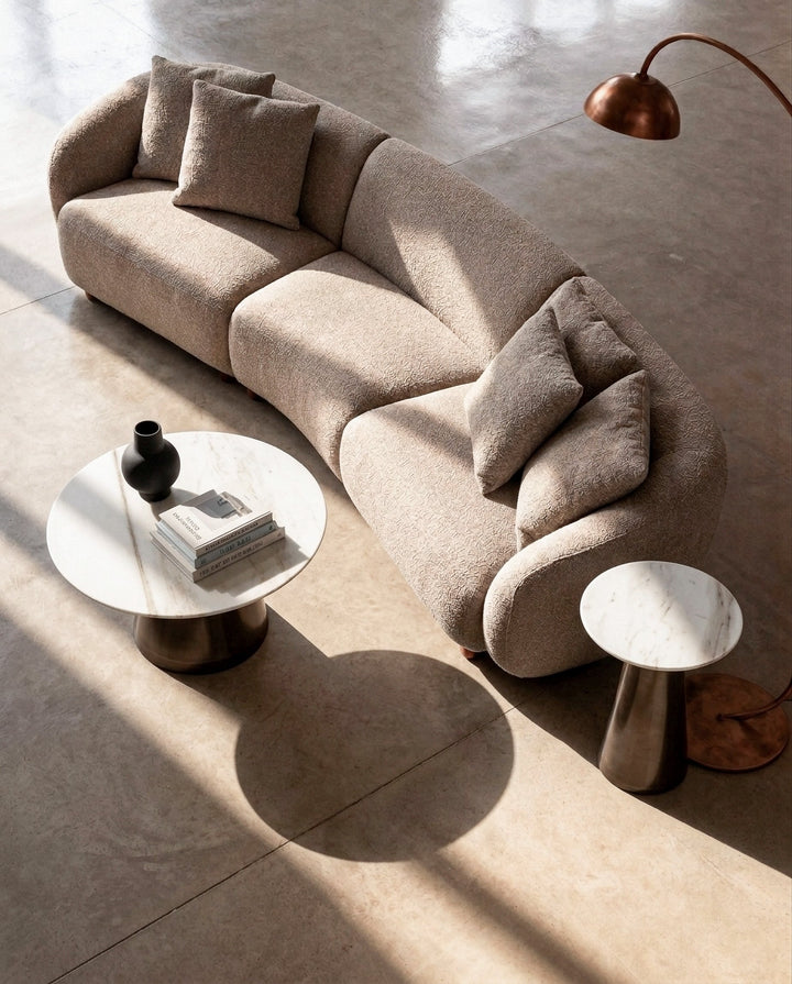 Cove Sofa 3-Seater Curved (Set)