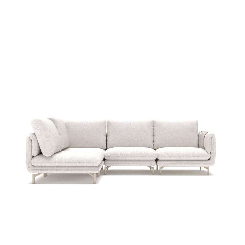 Creme II Sofa 2.5L + C3 Chaise Right (Set)