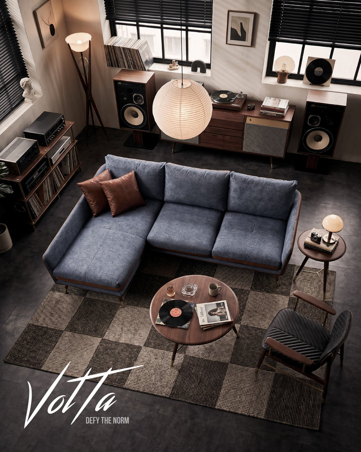 Volta 2L-Shape Sofa Chaise On Left (Set)