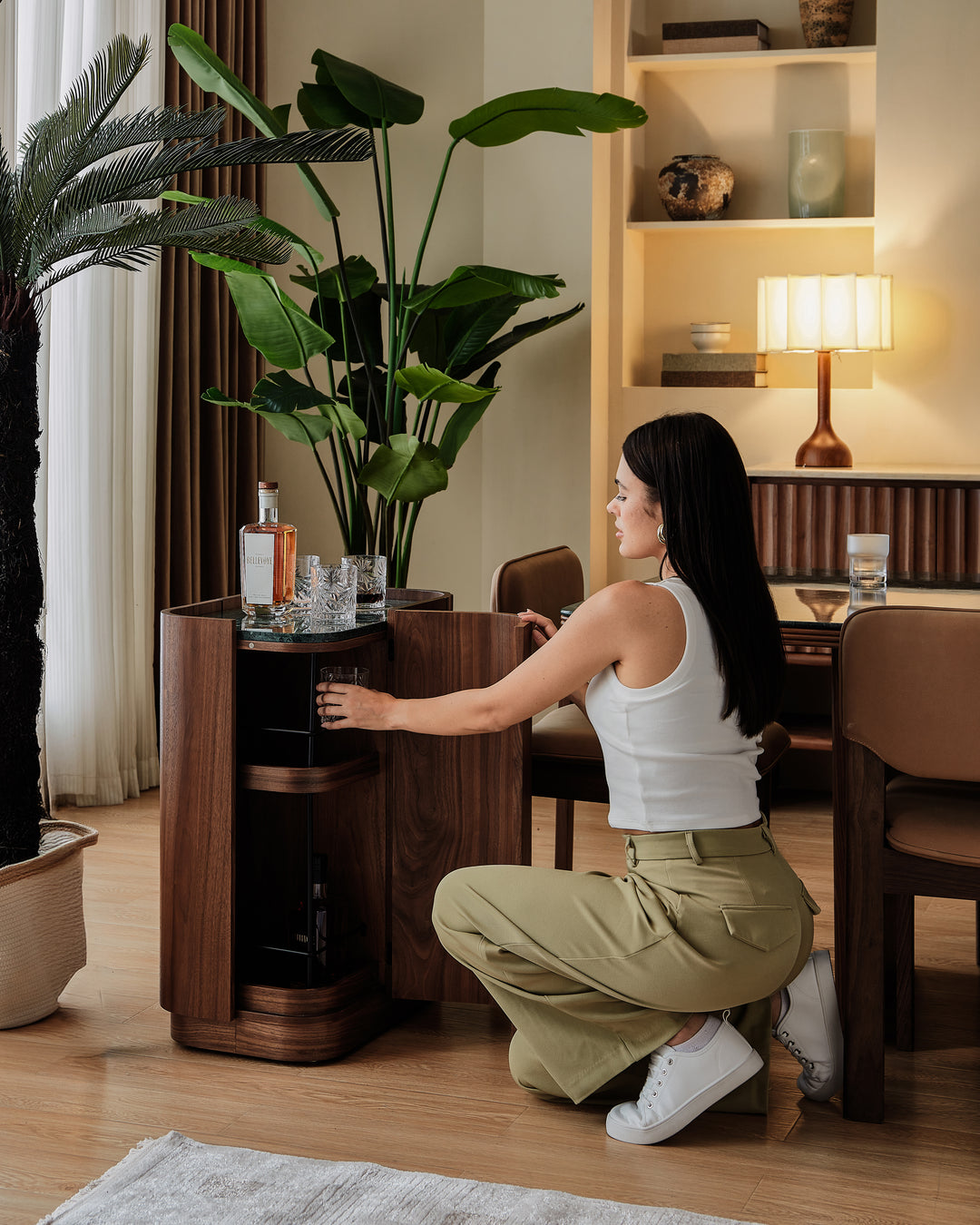 Hotel Paradiso Bar Cabinet