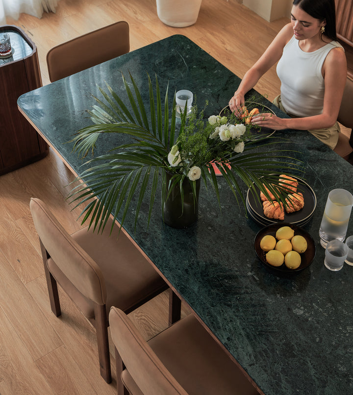 Hotel Paradiso 2.4m Marble-Top Dining Table