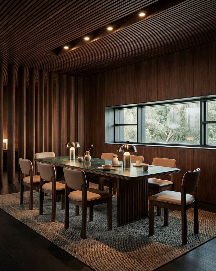 Hotel Paradiso 2.4m Marble-Top Dining Table - MH (HP)