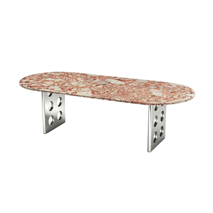 Stealth Grid Dining Dbl Dome 260 X 110 X 75CM - MK